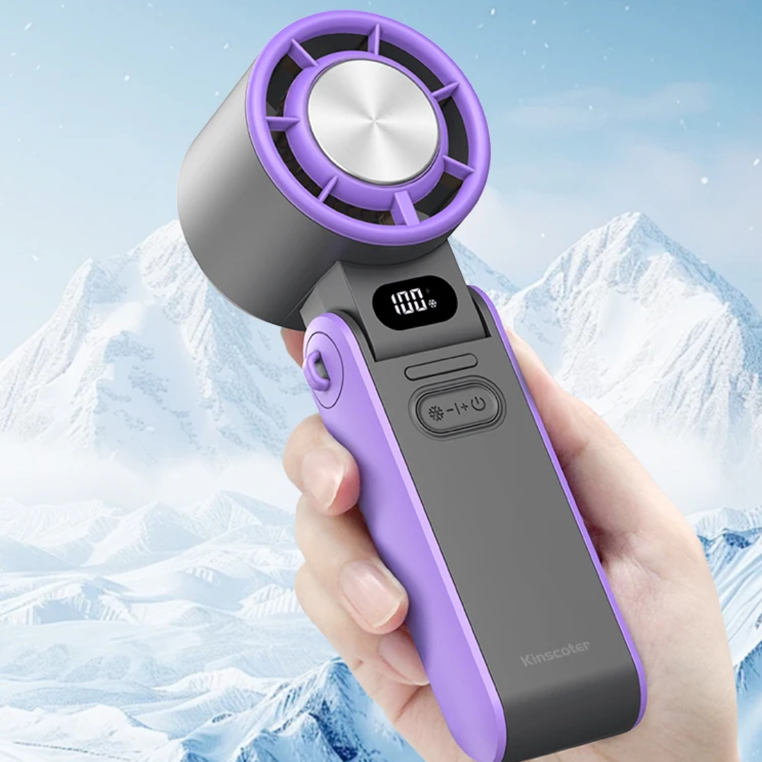 Mini ventilador recargable de larga duración